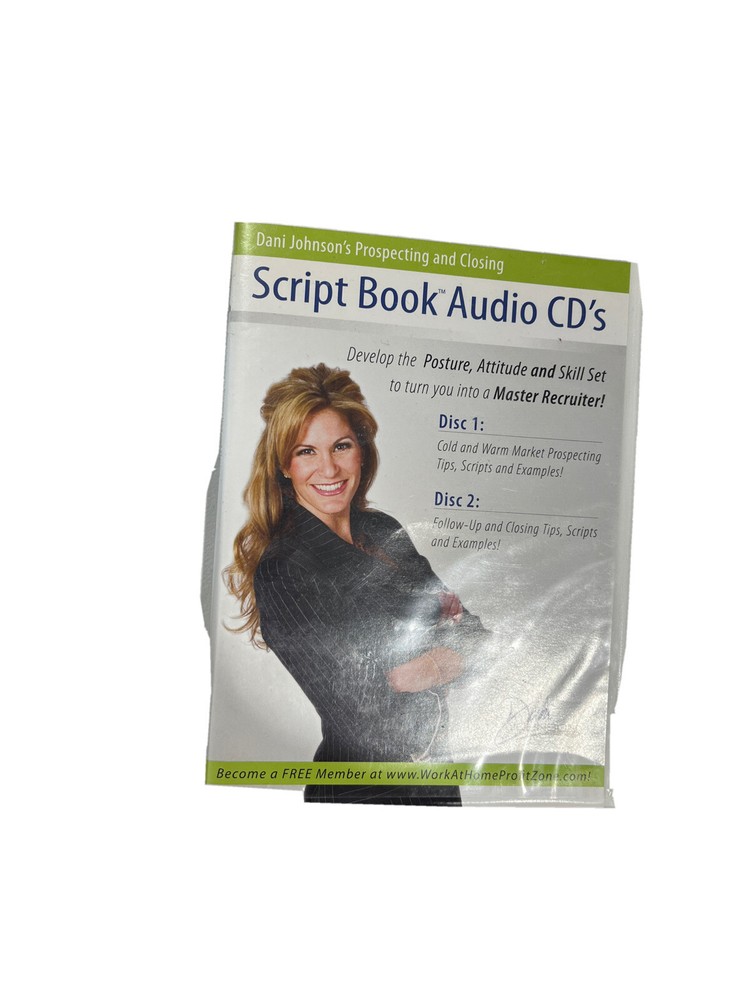 Dani Johnson scrip book audio CD’s