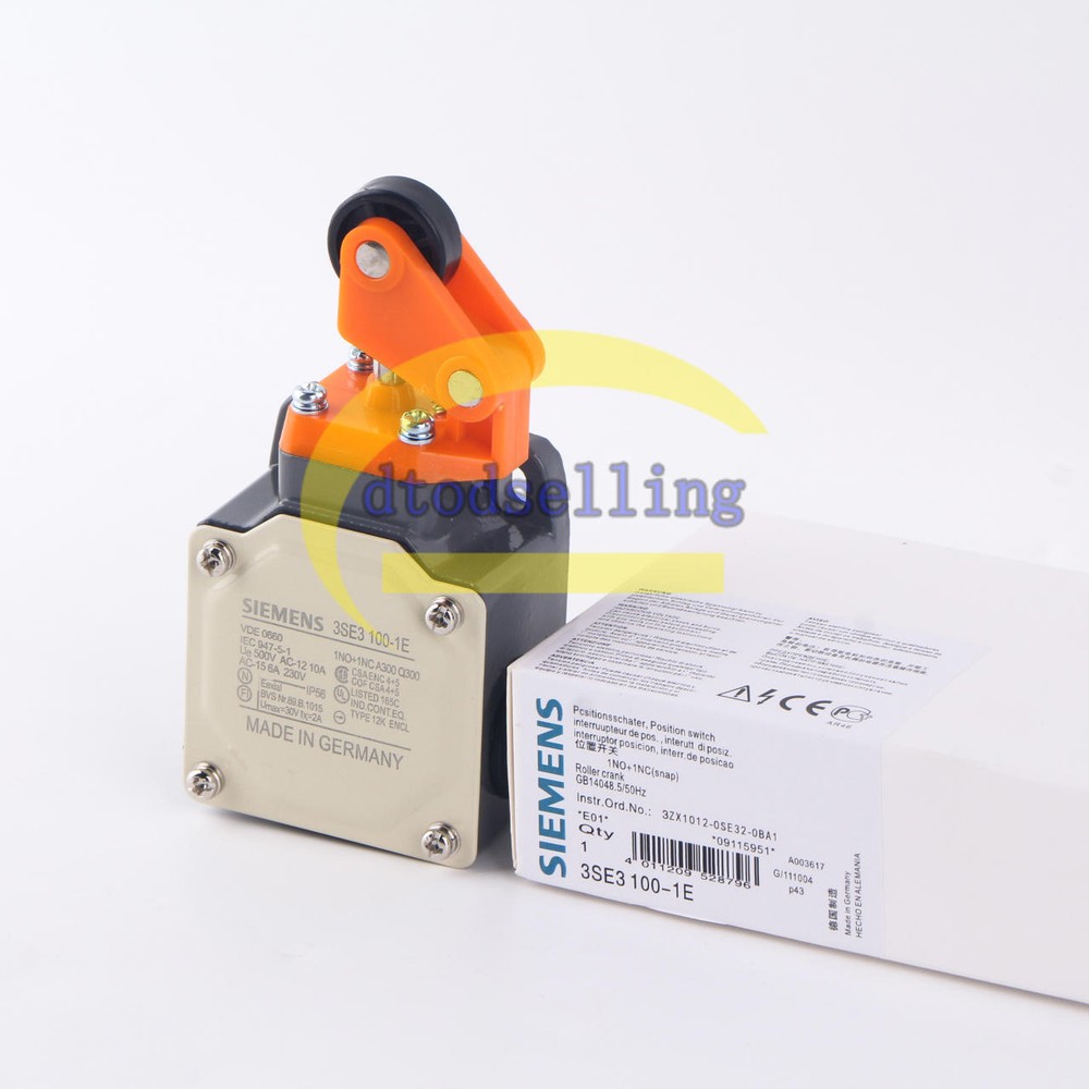 ONE New SIEMENS 3SE3100-1E Limit Switch