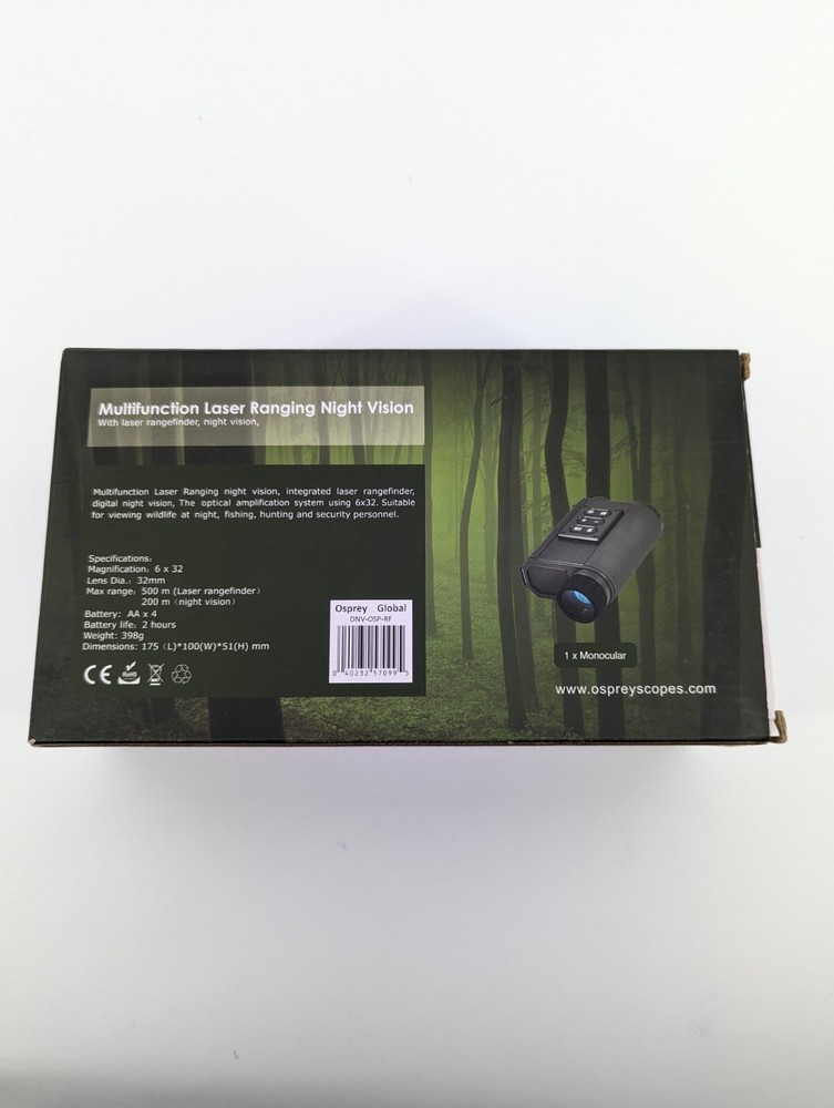 OSPREY GLOBAL DNV-OSP-RF Multifunction Laser Ranging Night vision - With Tripod