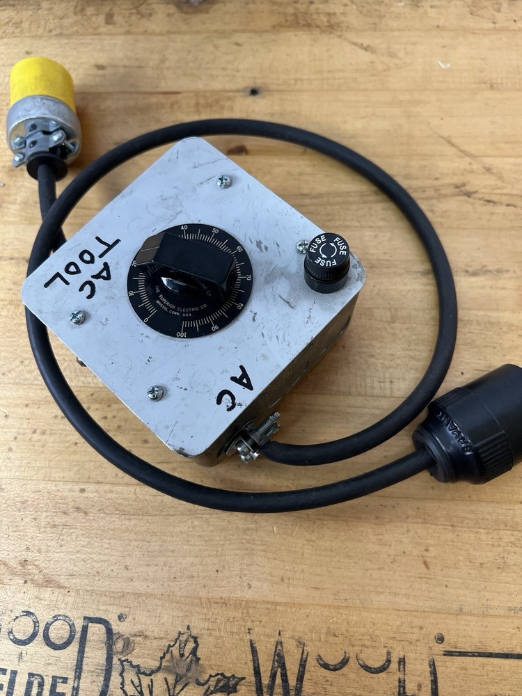 Superior Electric 10B Powerstat Variable Transformer in Electric Box Mounting