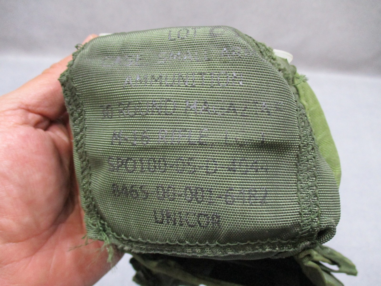 USGI ALICE LC-1 30 Round Magazine Pouch Set 2 OD Green 8465-00-001-6482 5.56/223