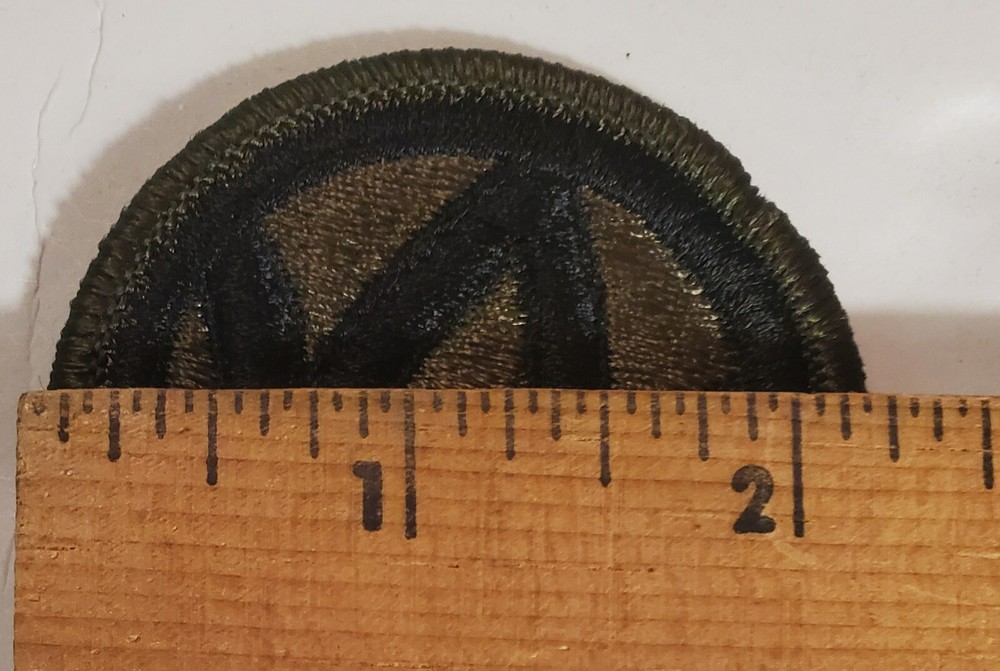 US Army 89th Infantry Division Rolling "W" subdued shoulder patch