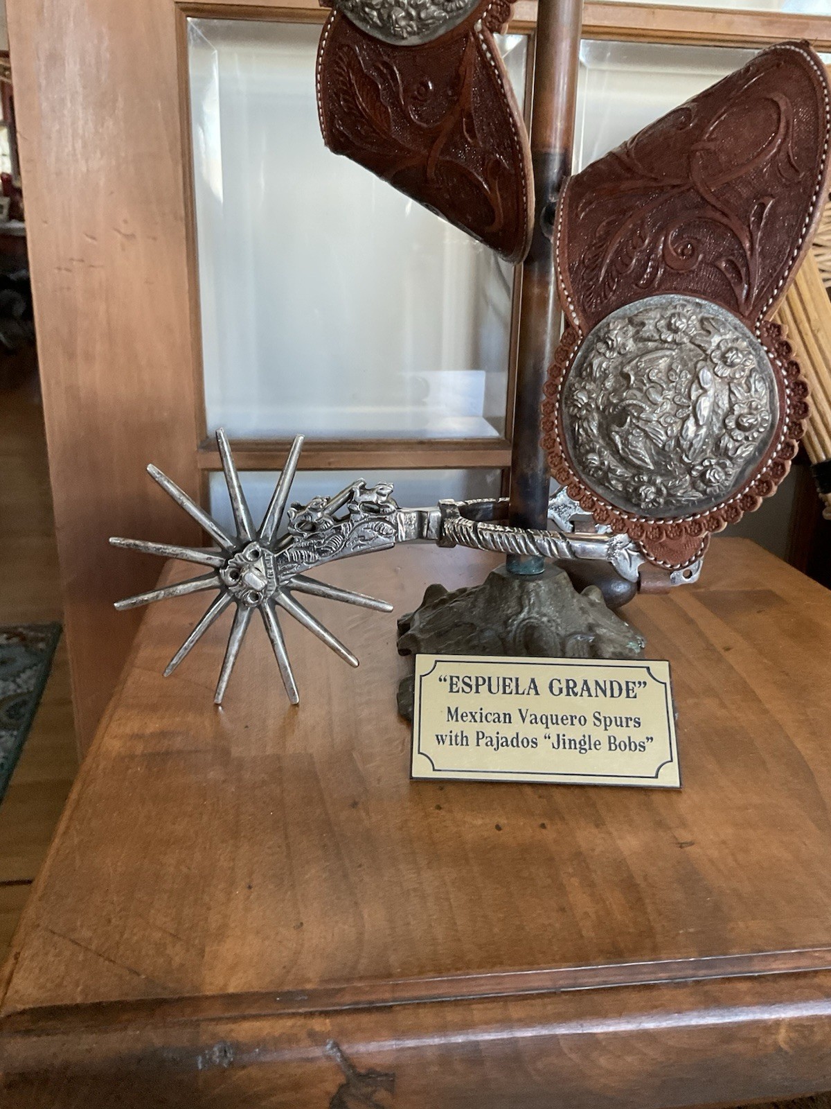 ANTIQUE RARE MEXICAN SPURS