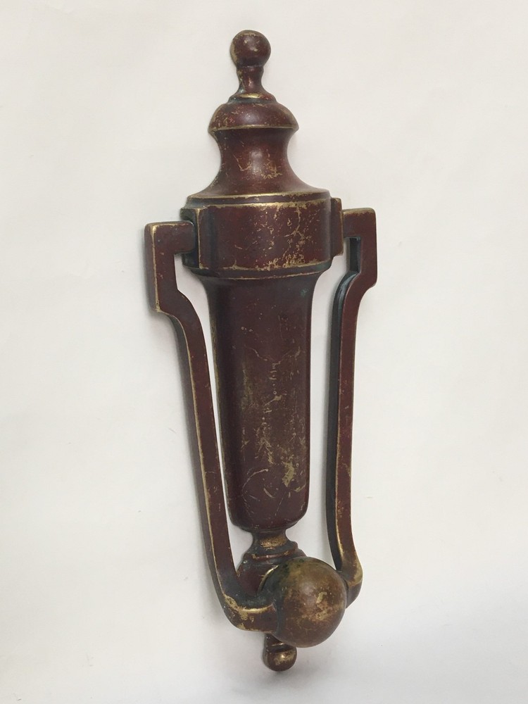 Old brass door knocker