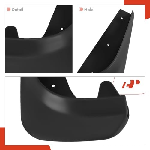 Set of 4PCS Mud Flaps Splash Guards Mudguards Mudflaps with Hardware Kits