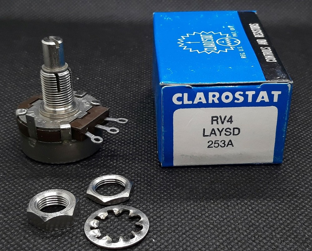 Clarostat 25k Ohm 2W Potentiometer RV4LAYSD253a