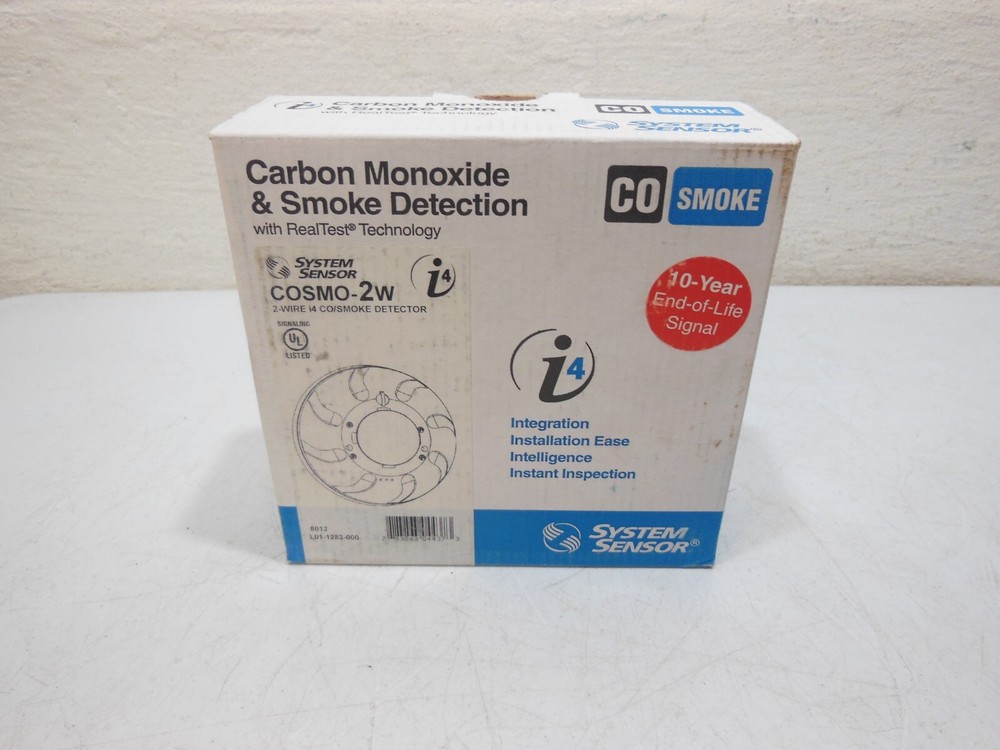 System Sensor COSMO-2W Combination Carbon Monoxide and Smoke Detection - New