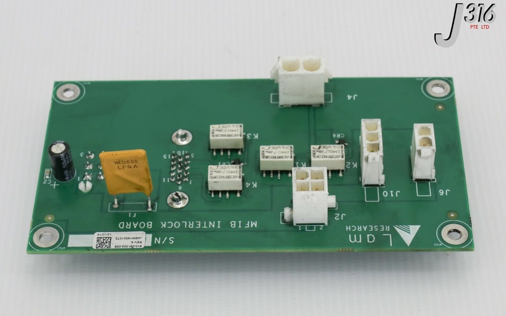 18482 LAM RESEARCH PCB MFIB INTERLOCK BOARD 810-081302-006