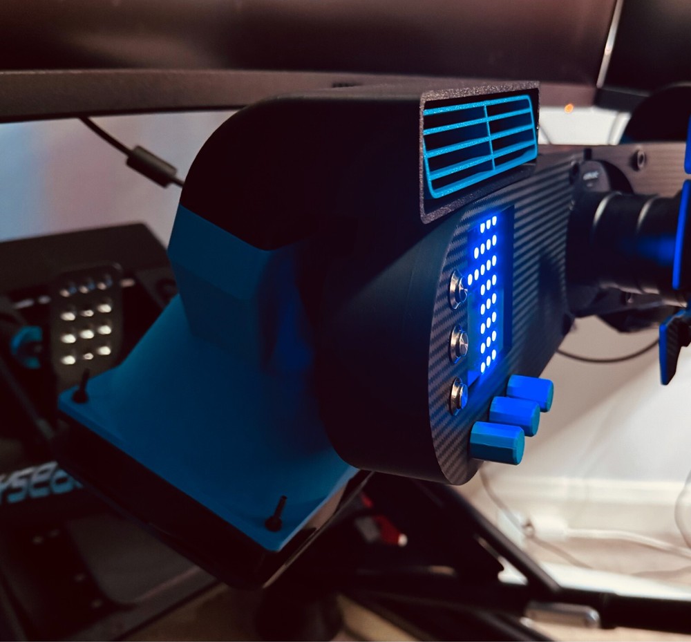 Sim Racing Button Box Dashboard - Wind Sim- Simagic - Fanatec - Asetek