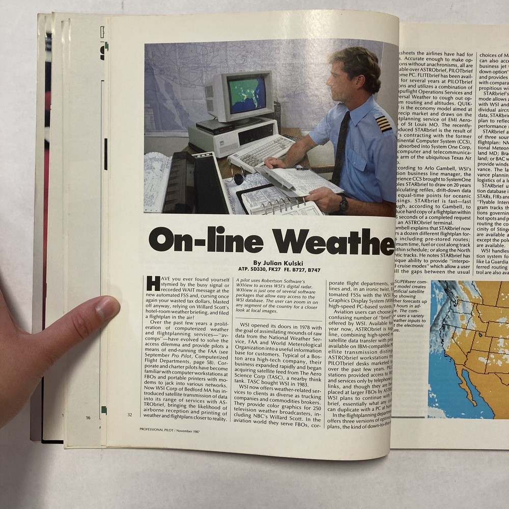 Professional Pilot - November 1987 Issue