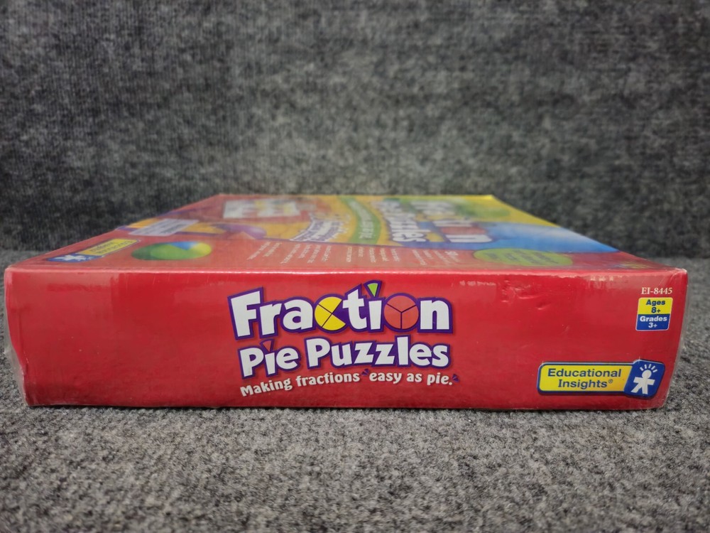 Educational Insights FRACTION PIE PUZZLES