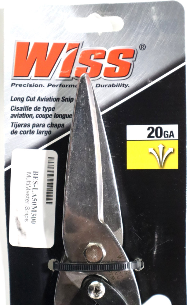 WISS, 10-1/2" O.A.L. MULTIMASTER COMPOUND LONG SNIPS
