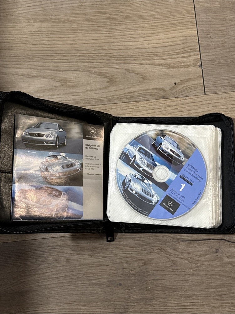 2004  Mercedes Benz Navigation Discs.