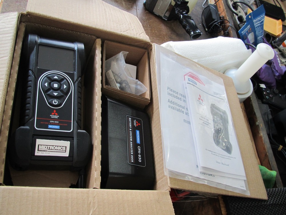 Midtronics CPX-930 Battery & System Analyzer Printer New