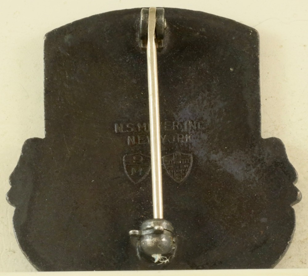 844th Engineer Battalion Crest DI/DUI Pinback NS Meyer HM