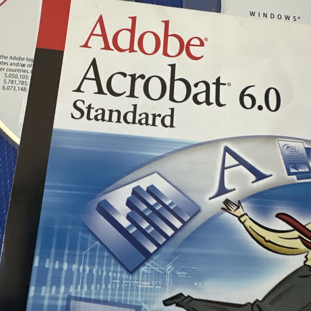Adobe Acrobat 6.0 Standard for Windows PC
