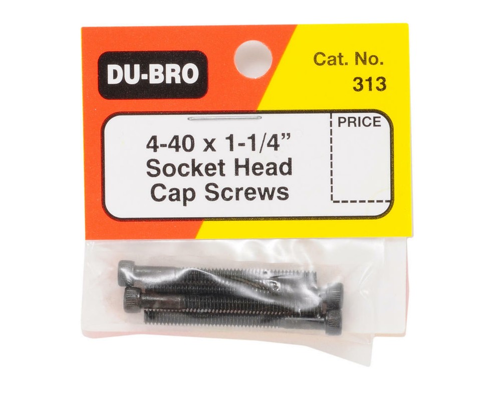 DuBro 4-40 x 1-1/4" Socket Head Cap Screws (4) [DUB313]