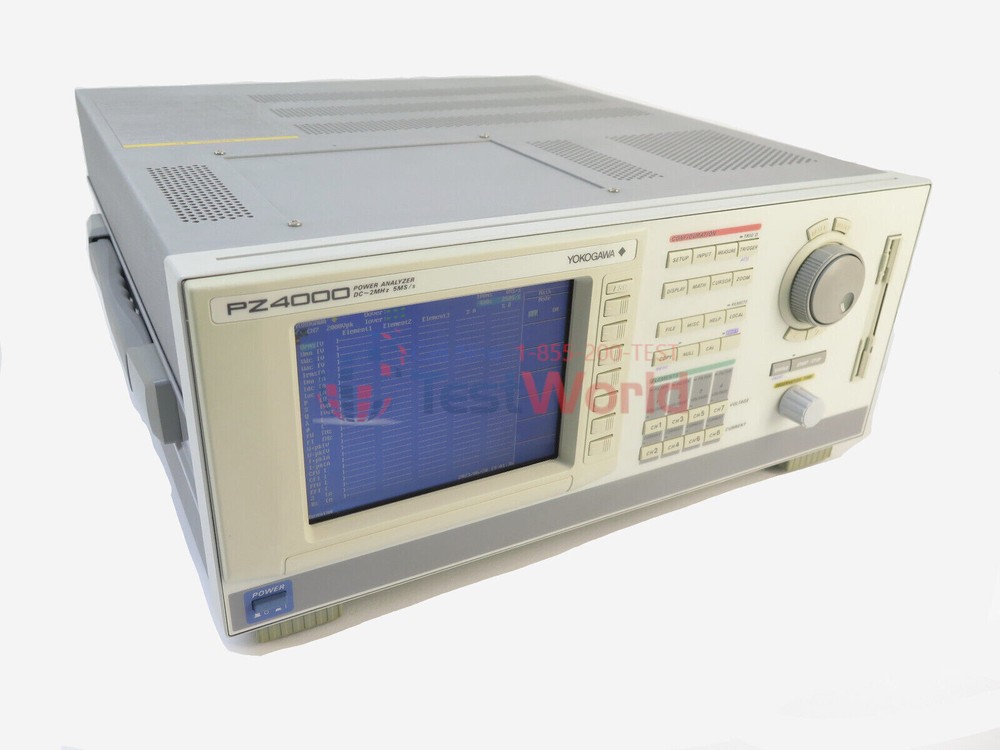 Yokogawa PZ4000 Power Analyzer with 3x 253751-E1 Input Modules