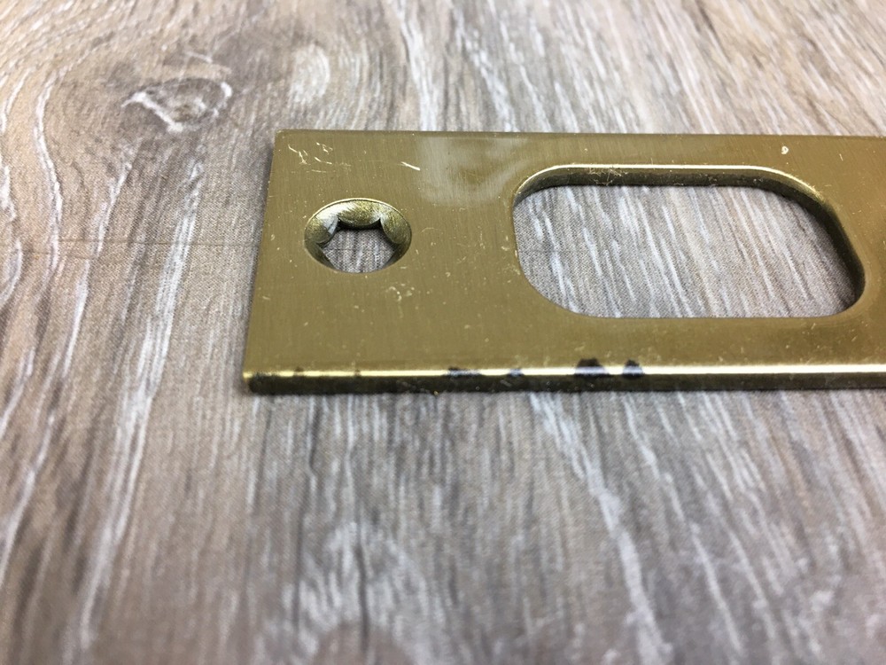 Falcon Indicator Deadlock W/ Key 2 3/4” Backset Lipless D87 1605 NOS