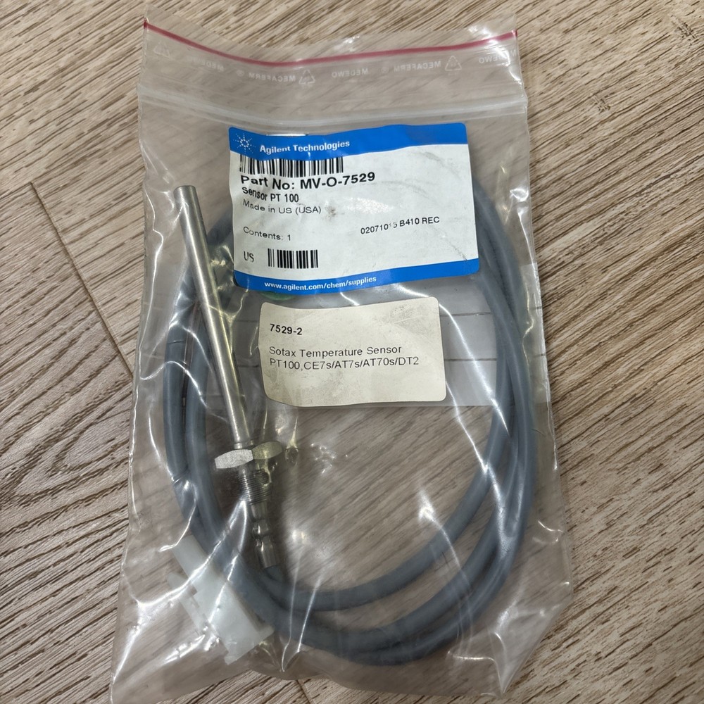 Agilent 7529 Sensor PT100 Brand New Sotax Temperature sensor