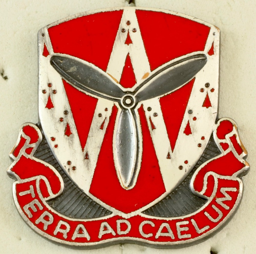 844th Engineer Battalion Crest DI/DUI Pinback NS Meyer HM