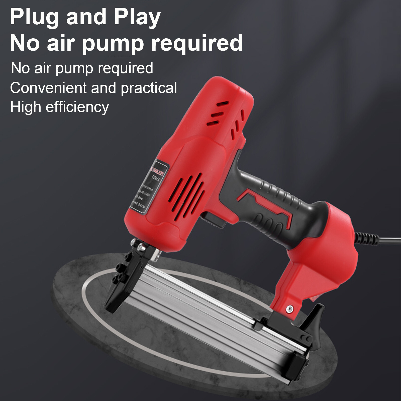 2600W Electric Nail Gun Portable Grip Electric Nail Gun For Framing Nails&Carpen