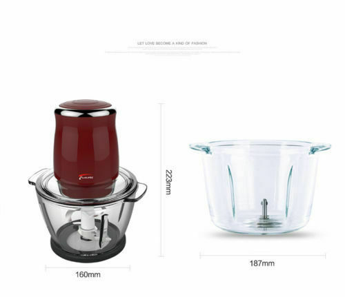 220V Electric Meat Grinder Food Processor Fruit Vegtable Processor Fruit