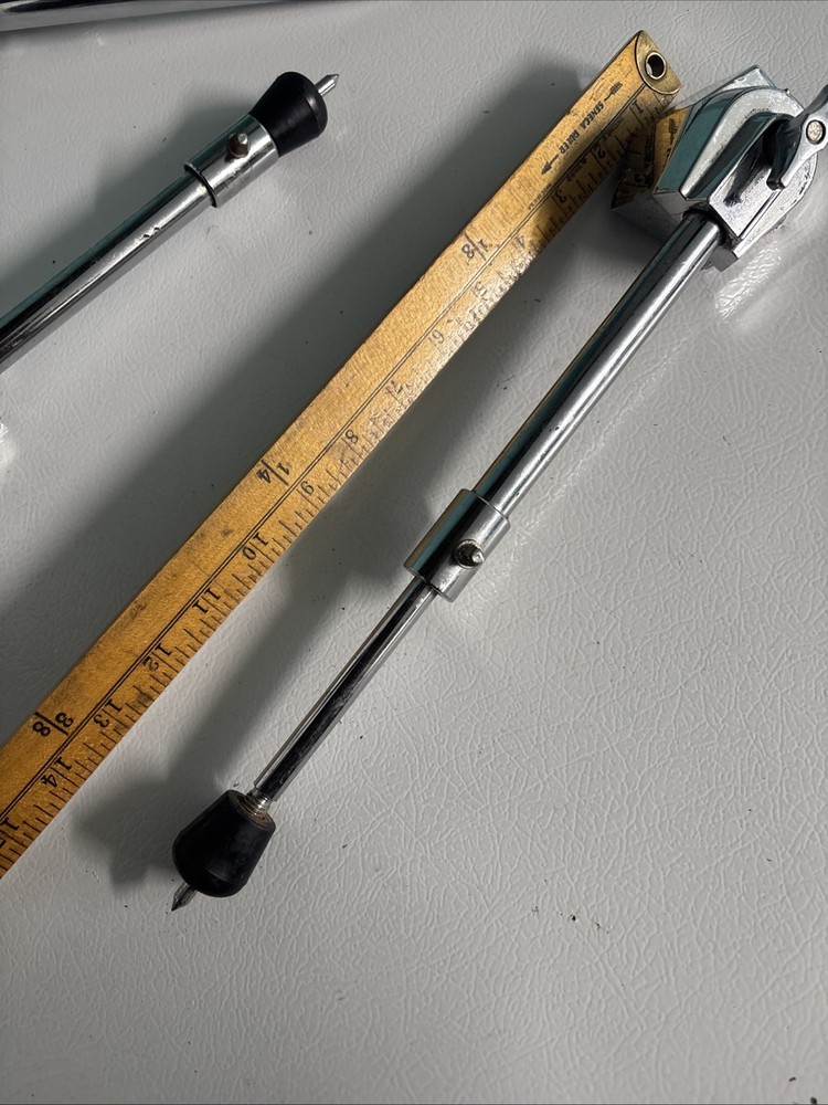 (2) Pearl Bass Drum Spurs EXPORT etc