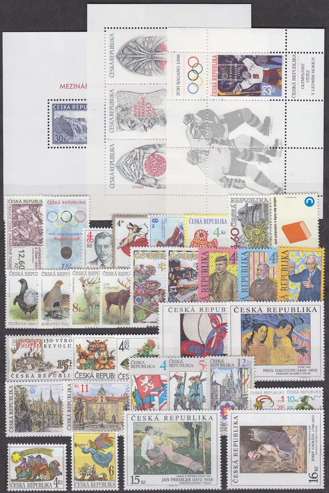 CZECH REPUBLIC - 1993-2000 COMPLETE COLLECTION with SHEETS - **MNH**