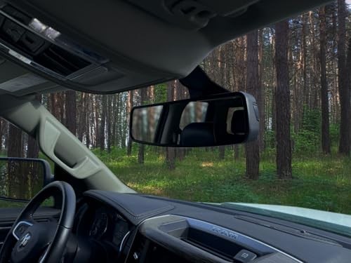 Rear View Mirror Compatible with RAM Trucks