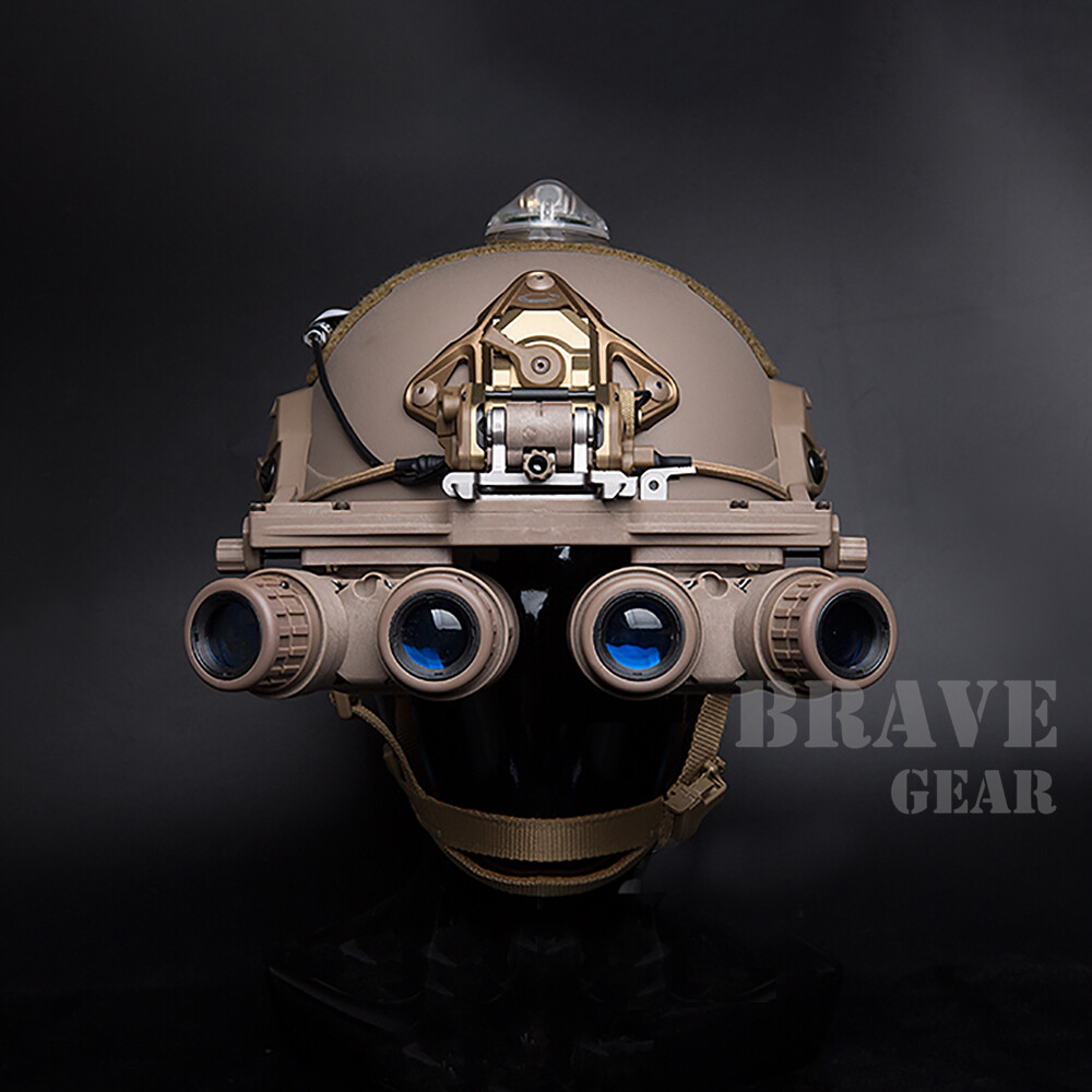 GSGM DPAM Mount w/Helmet Shroud for ANVIS Night Vision Dark Earth