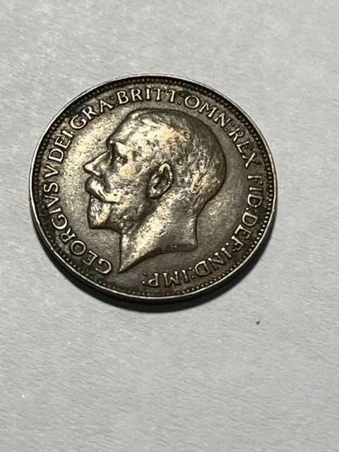 1922 Great Britain Farthing VF #11088