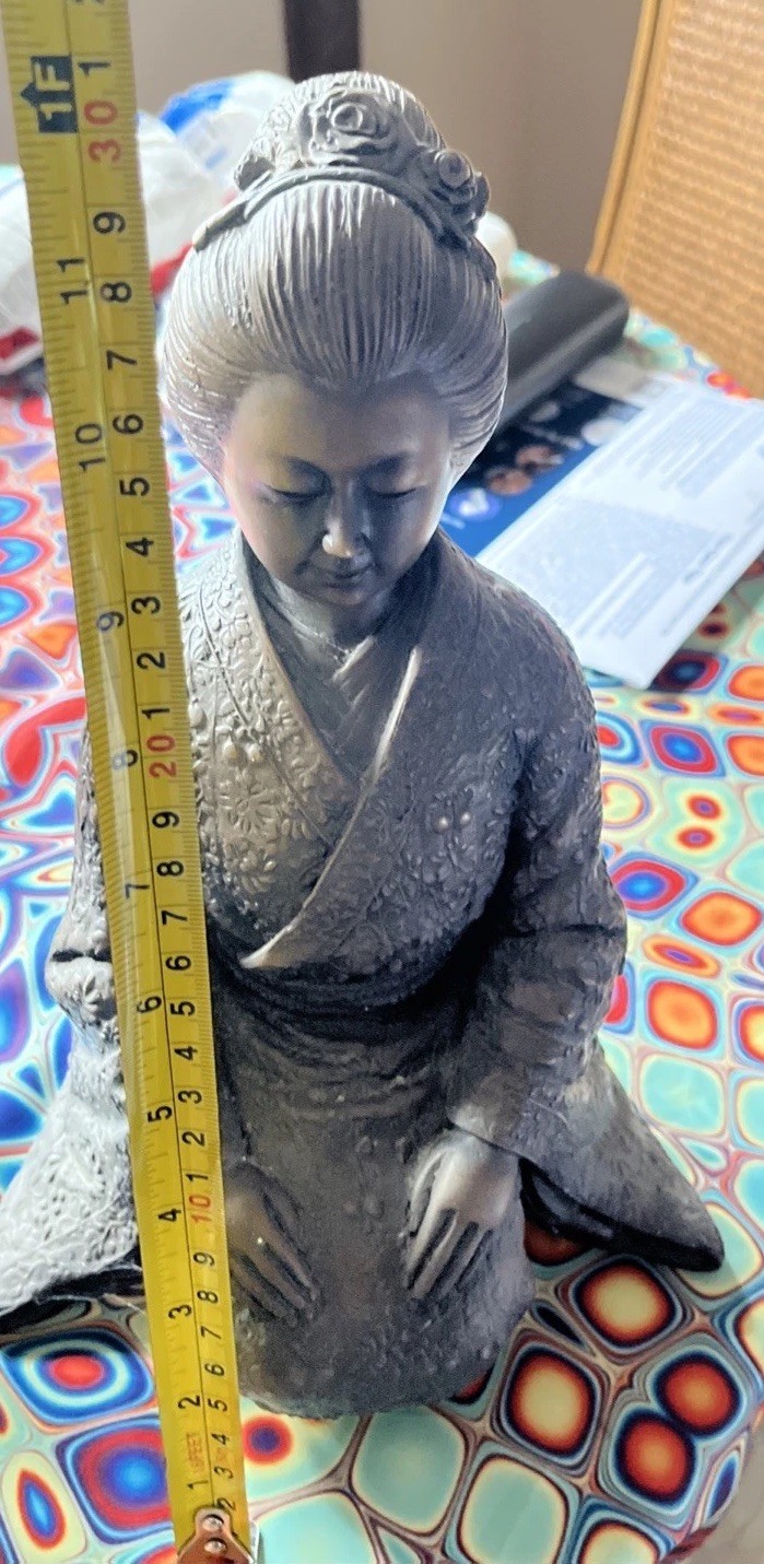 Set Of “Bronze Statues” Japan