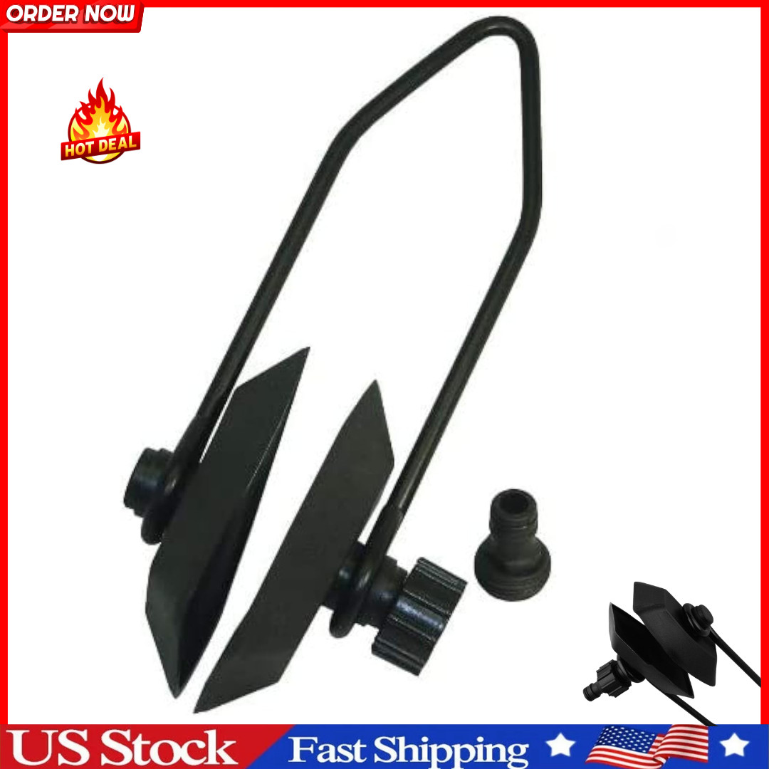 Universal Rectangular Outboard Motor Flusher Ear Muff, New