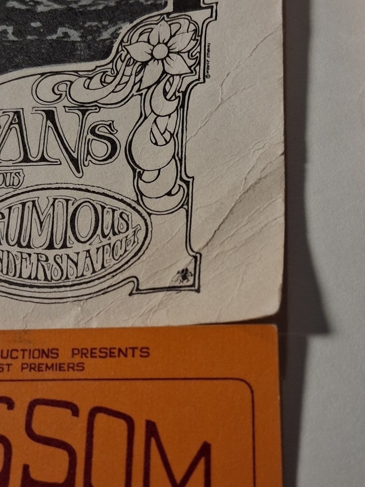 STEVE MILLER BAND,BLOSSOM,BIG SHOW PINNACLE SHRINE,CHARLATANS VINTAGE HAND BILLS