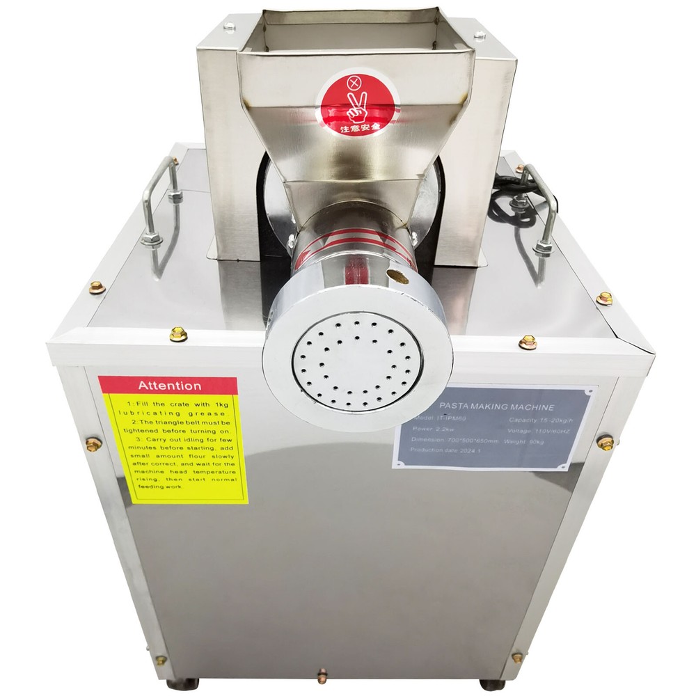 110V Automatic Spaghetti Machine Pasta Processing Machine Fusilli Pasta Machine