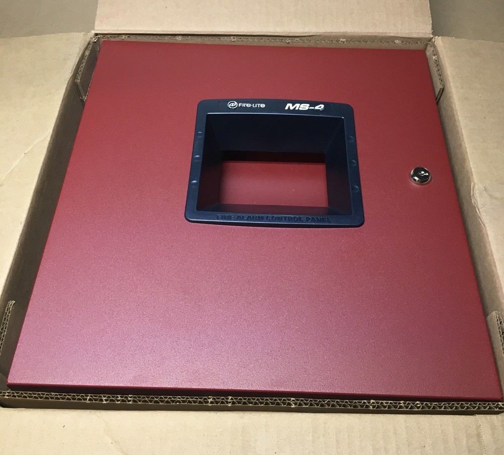 Fire-Lite Alarms MS-4 Fire Alarm Control Panel Enclosure Cabinet Only OEM