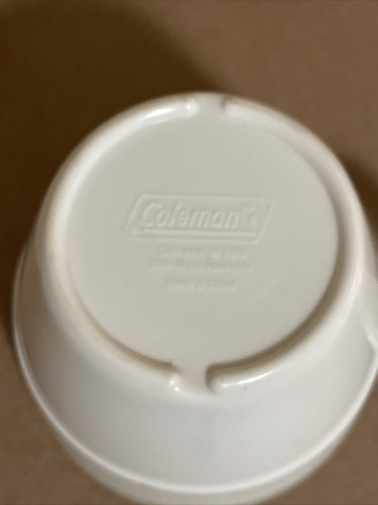 7 Coleman Melamine/Plastic Stacking Camping Cups
