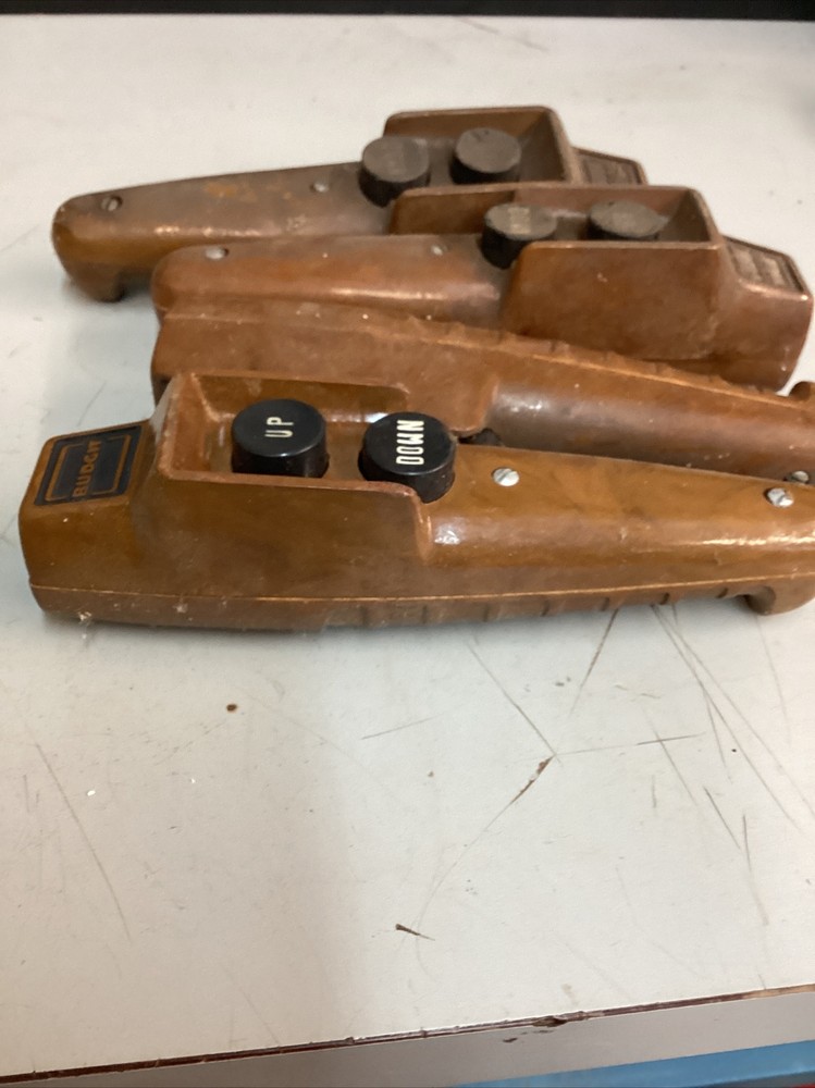 Budgit Vintage Plastic Up/Down Control Station AS IS