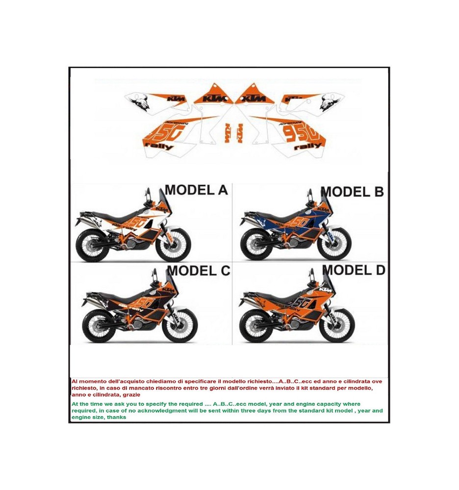 Lc8 950 Adventure Rally Formanudesign Kit Compatible