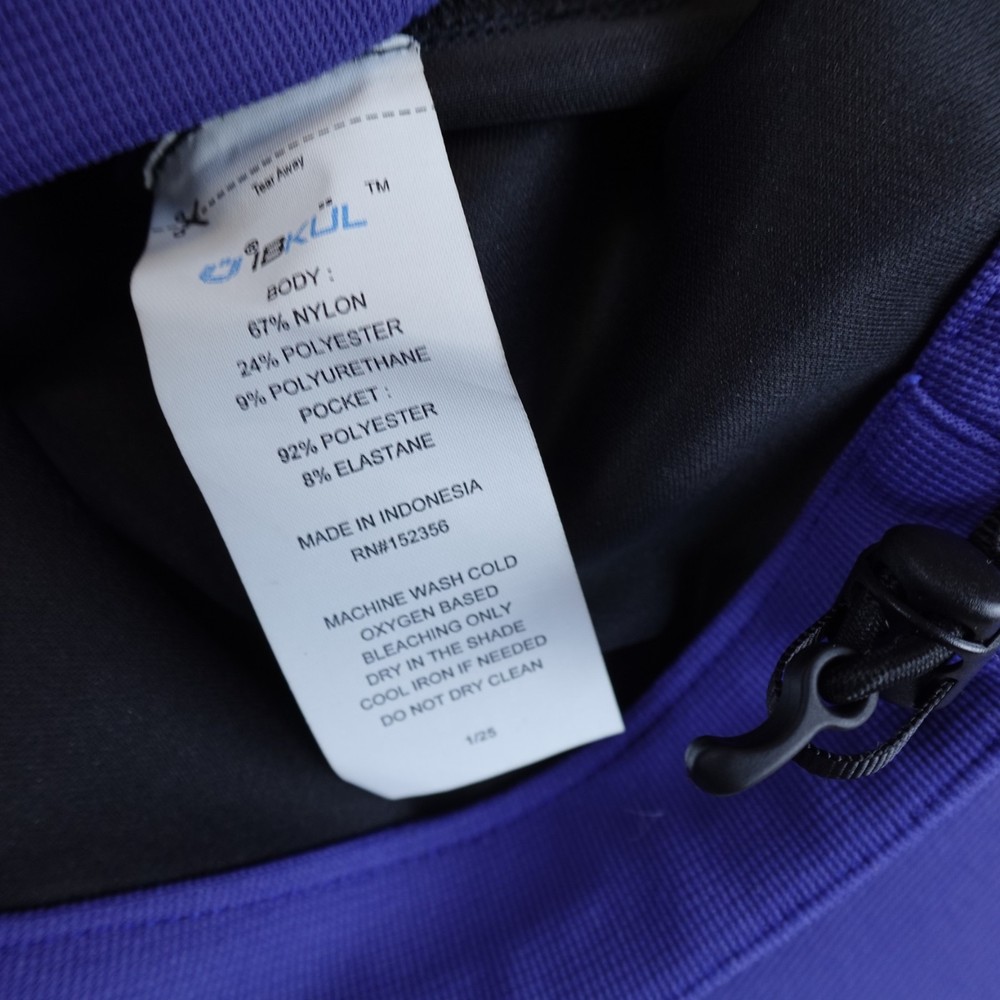 New IBKUL Jacket Magic Shield Medium Full Zip Golf Activewear Breathable