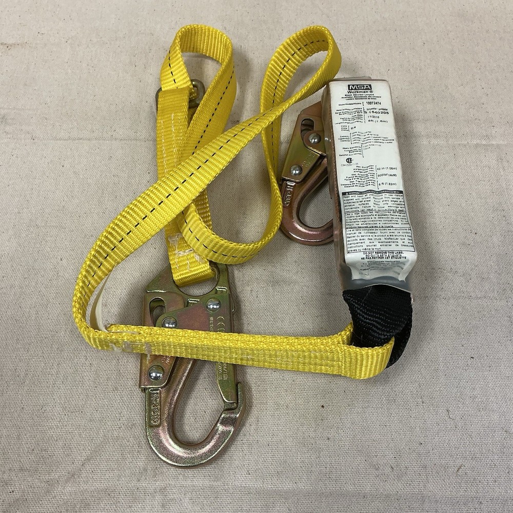 MSA 10092192 Fall Protection Kit XL 400lb Cap