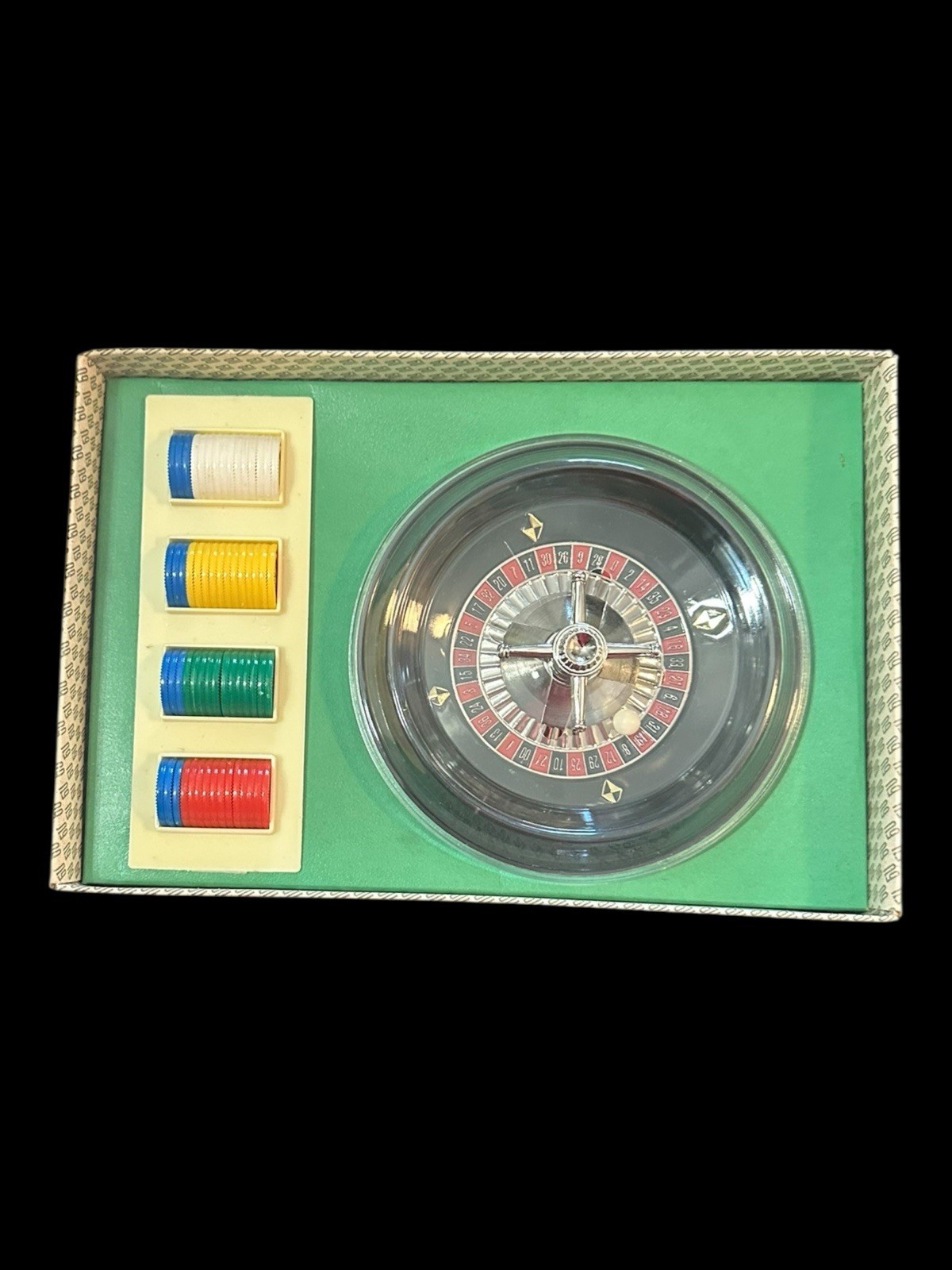 Vintage Nintendo Roulette Game Board Japan Box NES SUPER Nintendo Las Vegas Rare