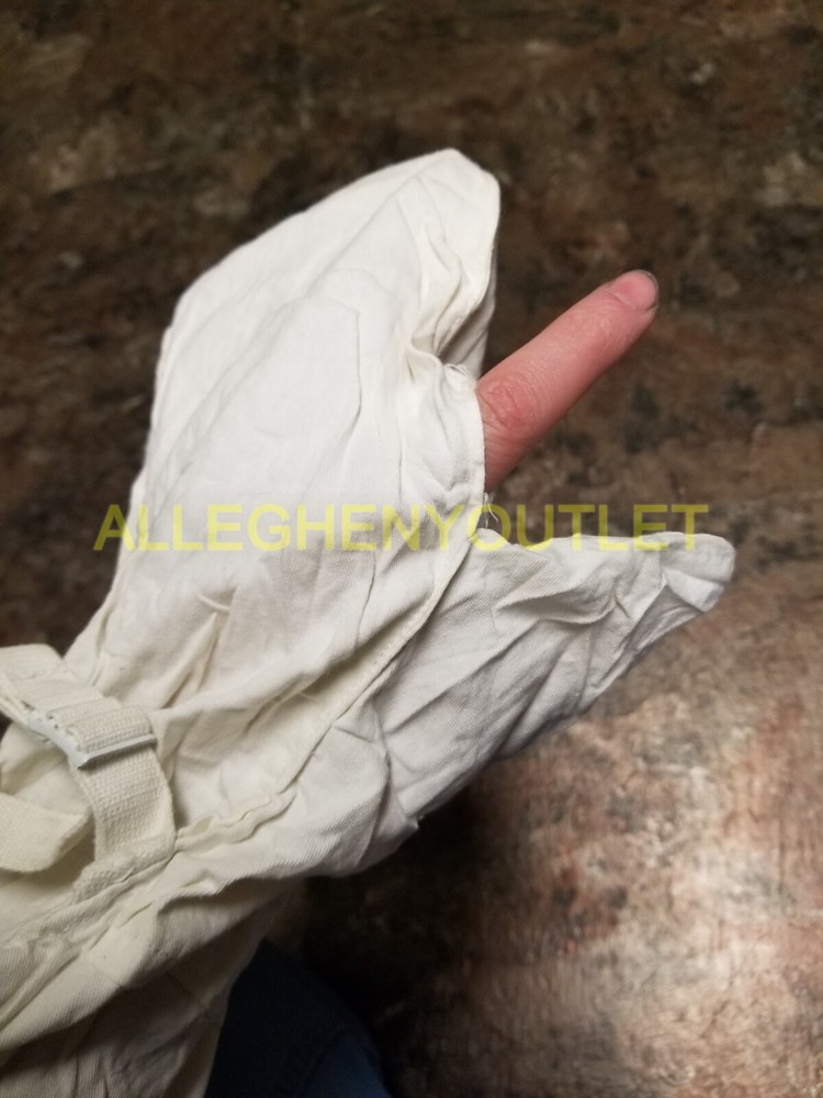 New Pair Snow Artic White Camouflage Mitten Shells Universal Sized