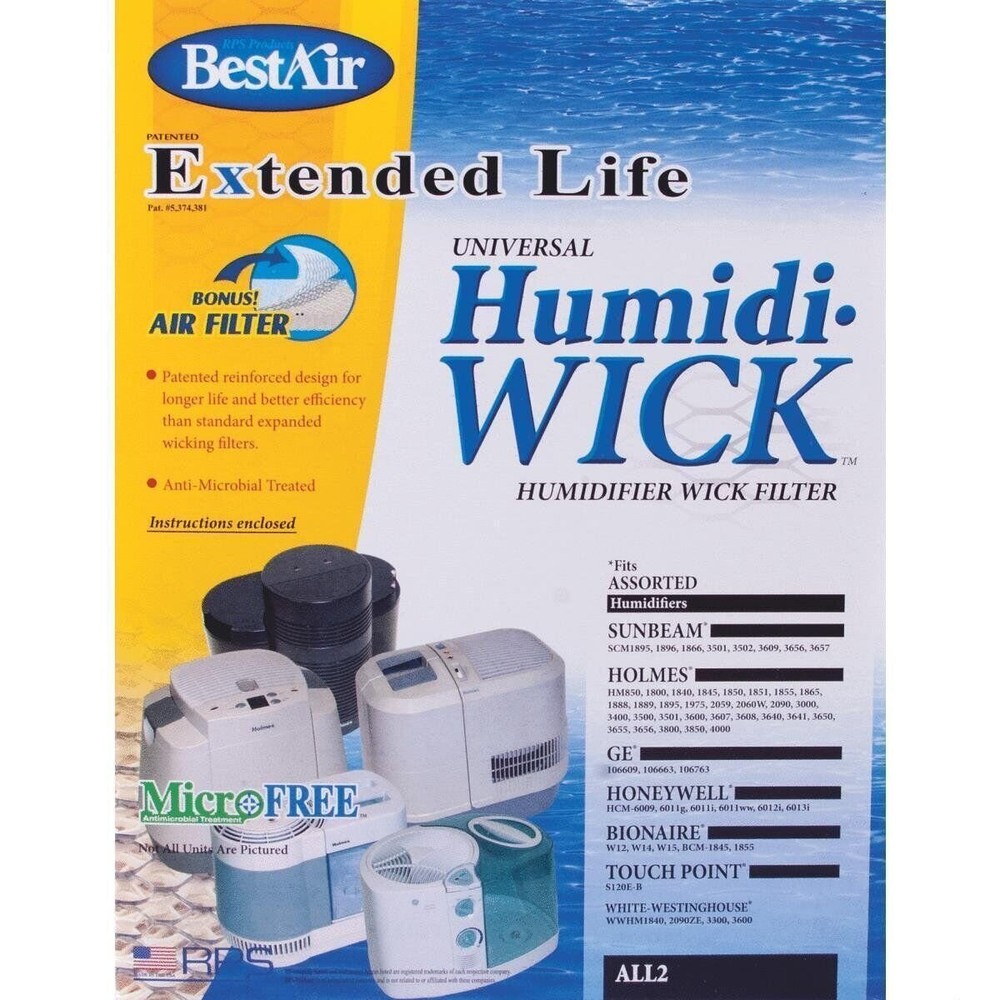 BestAir Humidifier Wick Filter