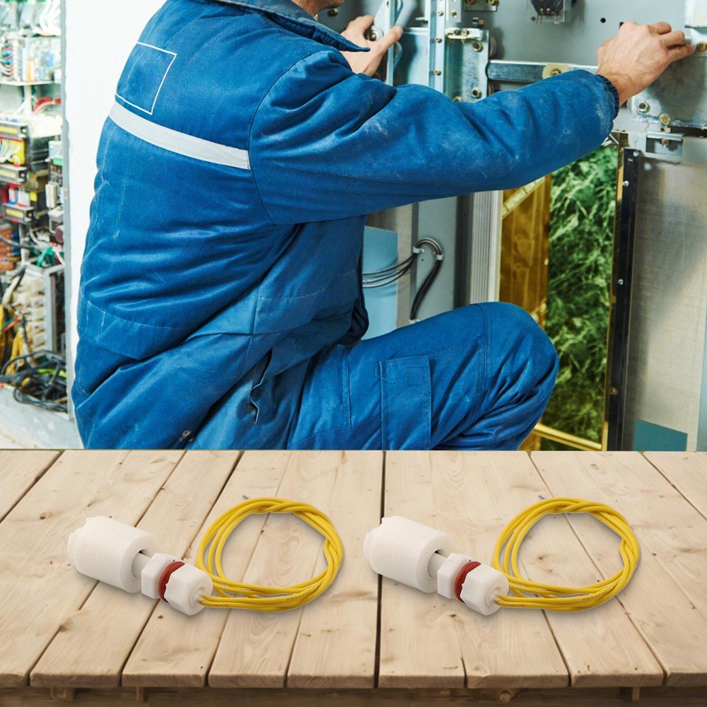 PP Float Switch Pair M8 46mm for Precise for Tank Water Level Detection