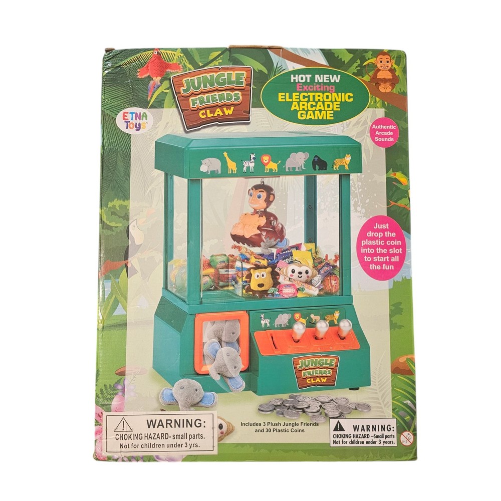 Jungle Friends Claw Arcade Game