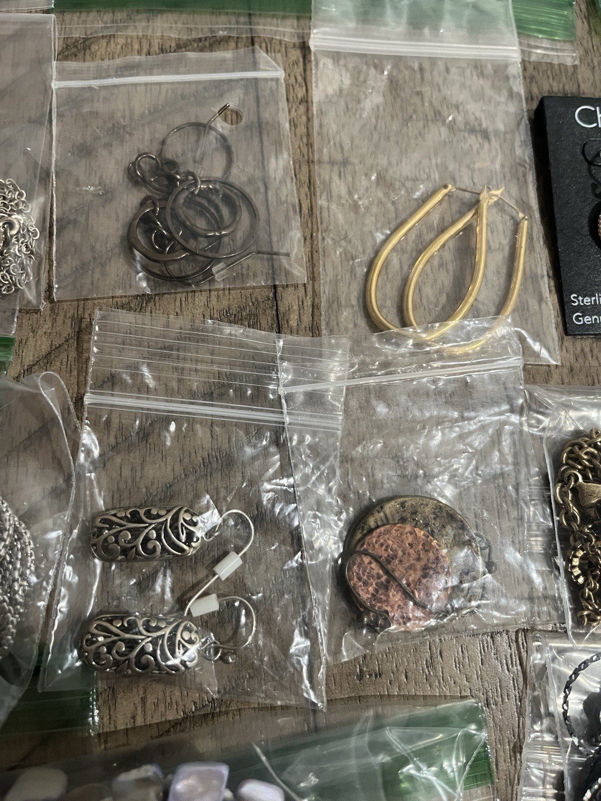 Unique Jewelry Lot. Silver, Gold, Black Tones. All Wearable. Vintage to Modern