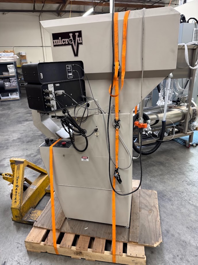 MicroVu Optical Comparator Model S 14A Micro Vu Edge detector