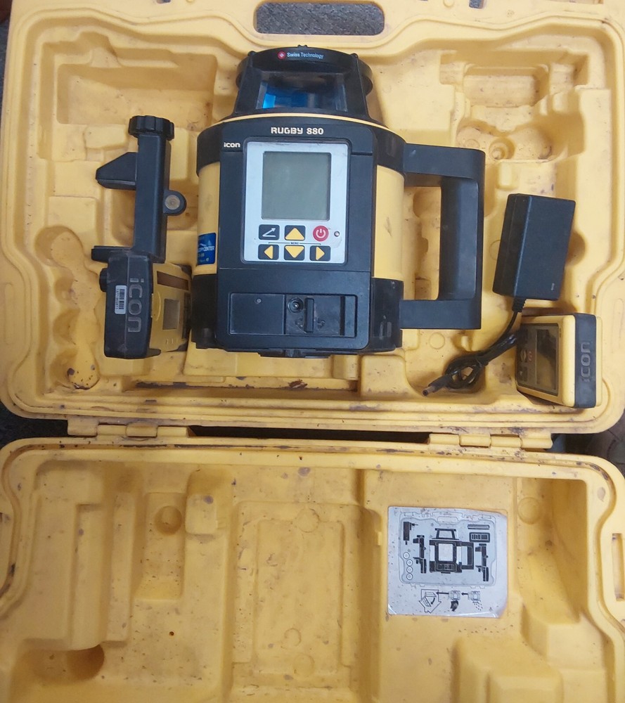 Leica Rugby 880 Leveling & Aligning Laser Construction Laser